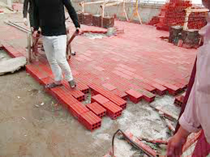 chống nóng bằng mái kép
