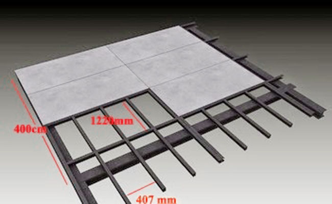 chống nóng bằng mái kép