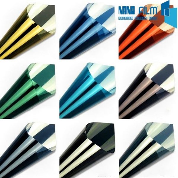 đa dạng màu sắc giấy dán kính cách nhiệt chống nóng