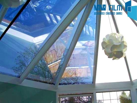 Phim chống nóng giếng trời được sử dụng