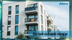 Giấy Dán Kính Chống Nóng, Chống Nắng Căn Hộ Chung Cư