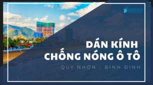 Dán kính chống nóng xe hơi tại Quy Nhơn - Bình Định