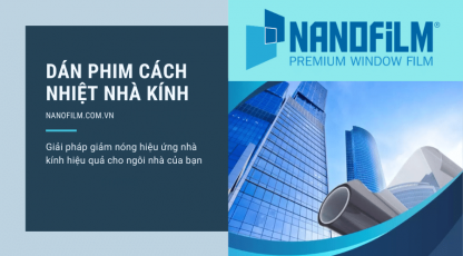 Dán kính giảm nóng hiệu ứng nhà kính tại HCM