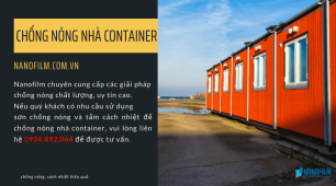 Phương Án Chống Nóng Nhà Container Tiết Kiệm Chi Phí