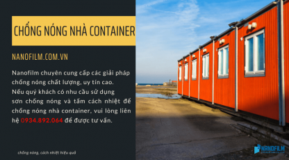Phương Án Chống Nóng Nhà Container Tiết Kiệm Chi Phí