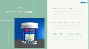 Sơn Chống Nóng Intek Có Giá Bao Nhiêu - Sơn Chống Nóng Intek Có Tốt Không