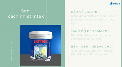 Sơn Chống Nóng Intek Có Giá Bao Nhiêu - Sơn Chống Nóng Intek Có Tốt Không