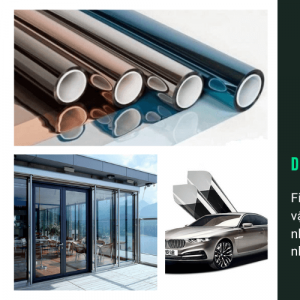 Phim Cách Nhiệt Chống Nóng, Chống Nắng Phản Quang