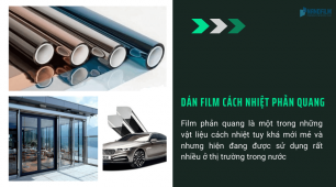 Phim Cách Nhiệt Chống Nóng, Chống Nắng Phản Quang