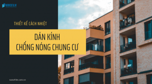 Dán Kính Chống Nóng Chung Cư Bảo Vệ Sức Khỏe Cho Gia Đình