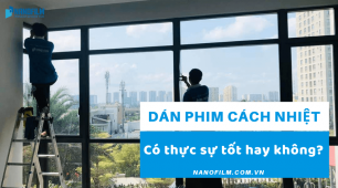 Dán phim chống nắng cách nhiệt cho nhà kính có thực sự hiệu quả?