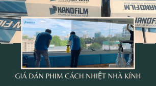 Thi công dán phim cách nhiệt nhà kính tòa nhà có tốn kém?