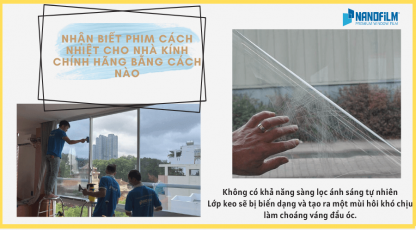 Làm thế nào để phân biệt film cách nhiệt cho nhà kính chính hãng ? 