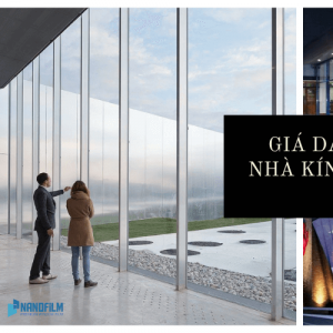 Giá dán phim cách nhiệt nhà kính tại các showroom
