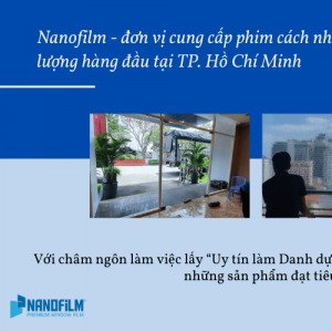 Ở đâu cung cấp phim cách nhiệt nhà kính uy tín tại TP.HCM