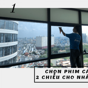 Cách chọn phim cách nhiệt 2 chiều cho nhà kính tphcm