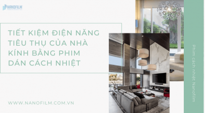 Tiết kiệm điện năng tiêu thụ của nhà kính bằng phim dán cách nhiệt 