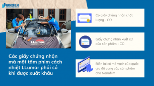 Review: Mua phim dán kính ô tô LLumar ở đâu chính hãng?