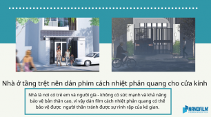 Nơi nào sử dụng phim cách nhiệt phản quang phổ biến nhất ?