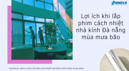 Phim cách nhiệt bảo vệ an toàn cho nhà kính Đà Nẵng mùa mưa bão