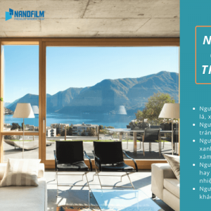 Dán phim cách nhiệt nhà kính tại Tphcm hợp phong thủy