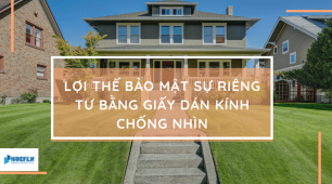 Bảo mật không gian riêng tư bằng giấy dán kính phản quang