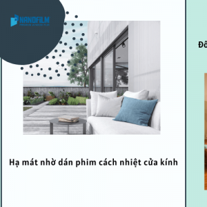 Đông ấm, hạ mát nhờ dán phim cách nhiệt cửa kính