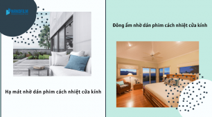 Đông ấm, hạ mát nhờ dán phim cách nhiệt cửa kính