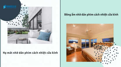 Đông ấm, hạ mát nhờ dán phim cách nhiệt cửa kính