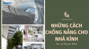 Những cách chống nắng cho nhà kính và ưu khuyết điểm
