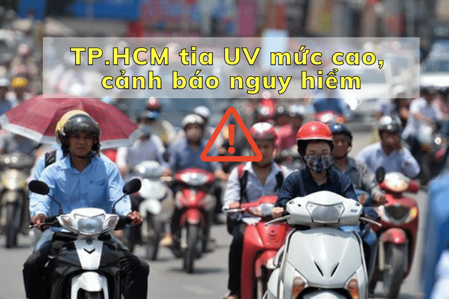 Cảnh báo chỉ số UV đạt ngưỡng nguy hại tại TP.HCM những ngày cuối năm 2020