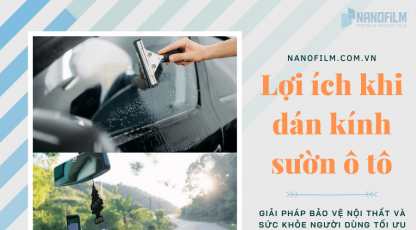 Dán kính sườn ô tô và những lợi ích bất ngờ cho xế hộp của bạn