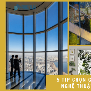 5 tip chọn giấy dán kính nghệ thuật trang trí nội thất