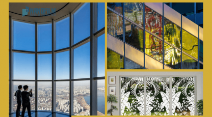 5 tip chọn giấy dán kính nghệ thuật trang trí nội thất