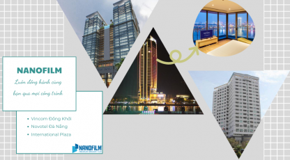 Kiến trúc sang trọng nhờ dán film cách nhiệt cho nhà kính cao tầng