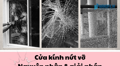 Khi cửa kính bị vỡ thì xử lý như thế nào?