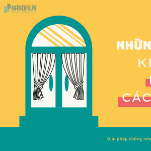 Những hạn chế khi dùng rèm cửa cách nhiệt
