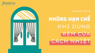 Những hạn chế khi dùng rèm cửa cách nhiệt