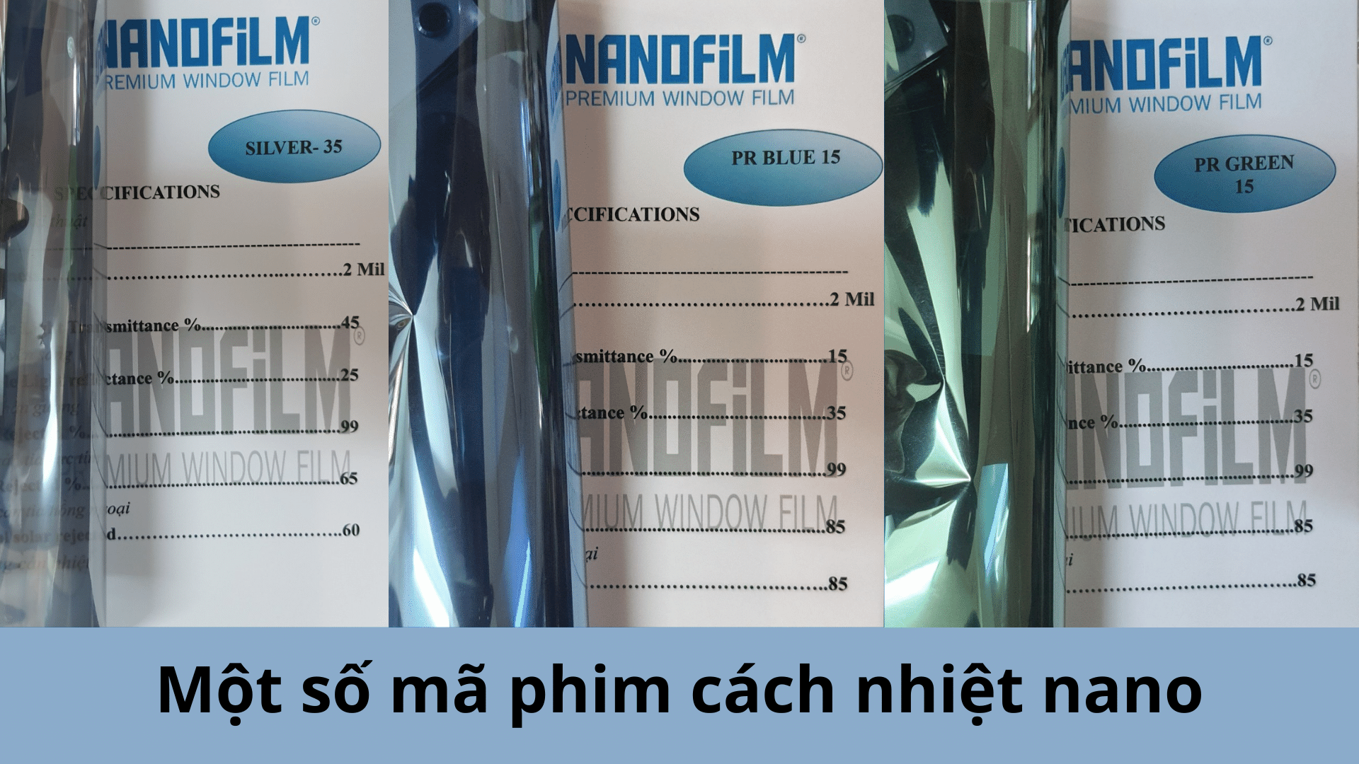 Dòng film cách nhiệt Nanofilm