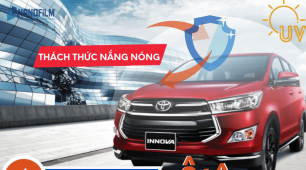 Nhu cầu dán phim cách nhiệt xe innova 7 chỗ 
