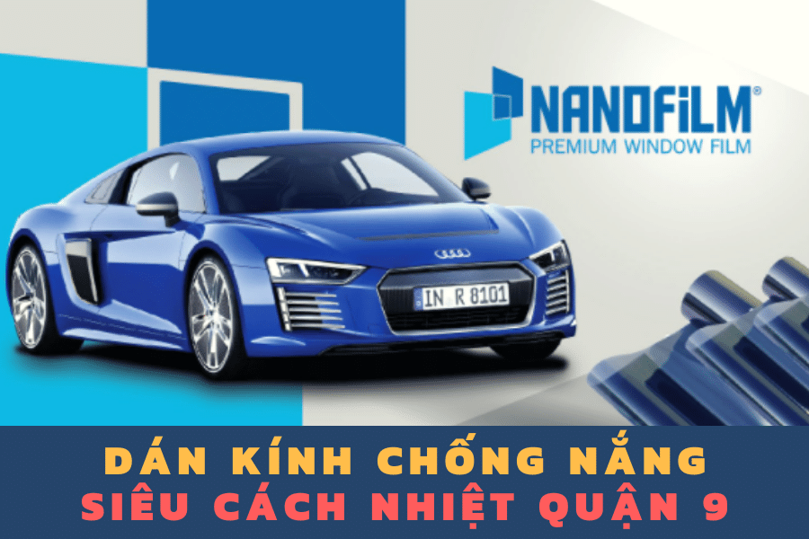 Siêu cách nhiệt với dán kính chống nắng oto cho xe sang quận 9
