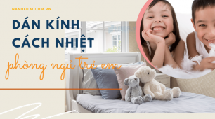 Dán kính cách nhiệt cho phòng ngủ trẻ em