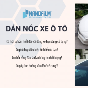 Dán nóc xe ô tô có lợi hay hại?