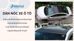 Dán nóc xe ô tô có lợi hay hại?