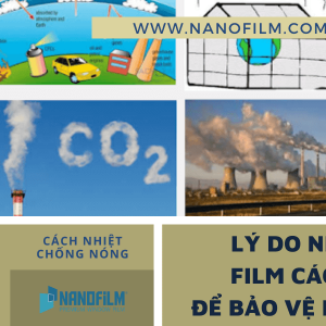 Lý do nên dùng film cách nhiệt để bảo vệ môi trường
