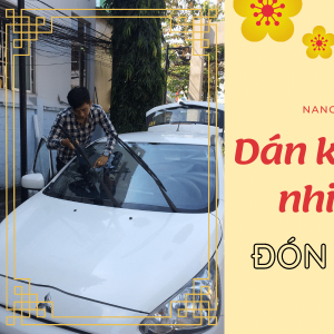 Dán kính cách nhiệt ô tô sẵn sàng cho Tết 2021