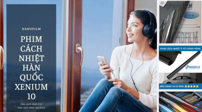 Dán phim cách nhiệt Hàn Quốc CX 20, lớp bảo vệ hoàn hảo cho nhà kính và ô tô