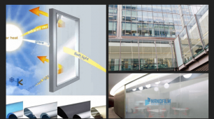 Dán kính mờ văn phòng có cách nhiệt được không?