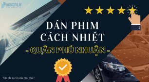 Địa chỉ thi công dán phim cách nhiệt quận Phú Nhuận uy tín nhất