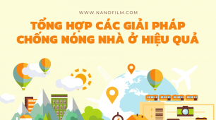 Tổng hợp các giải pháp chống nóng nhà ở hiệu quả